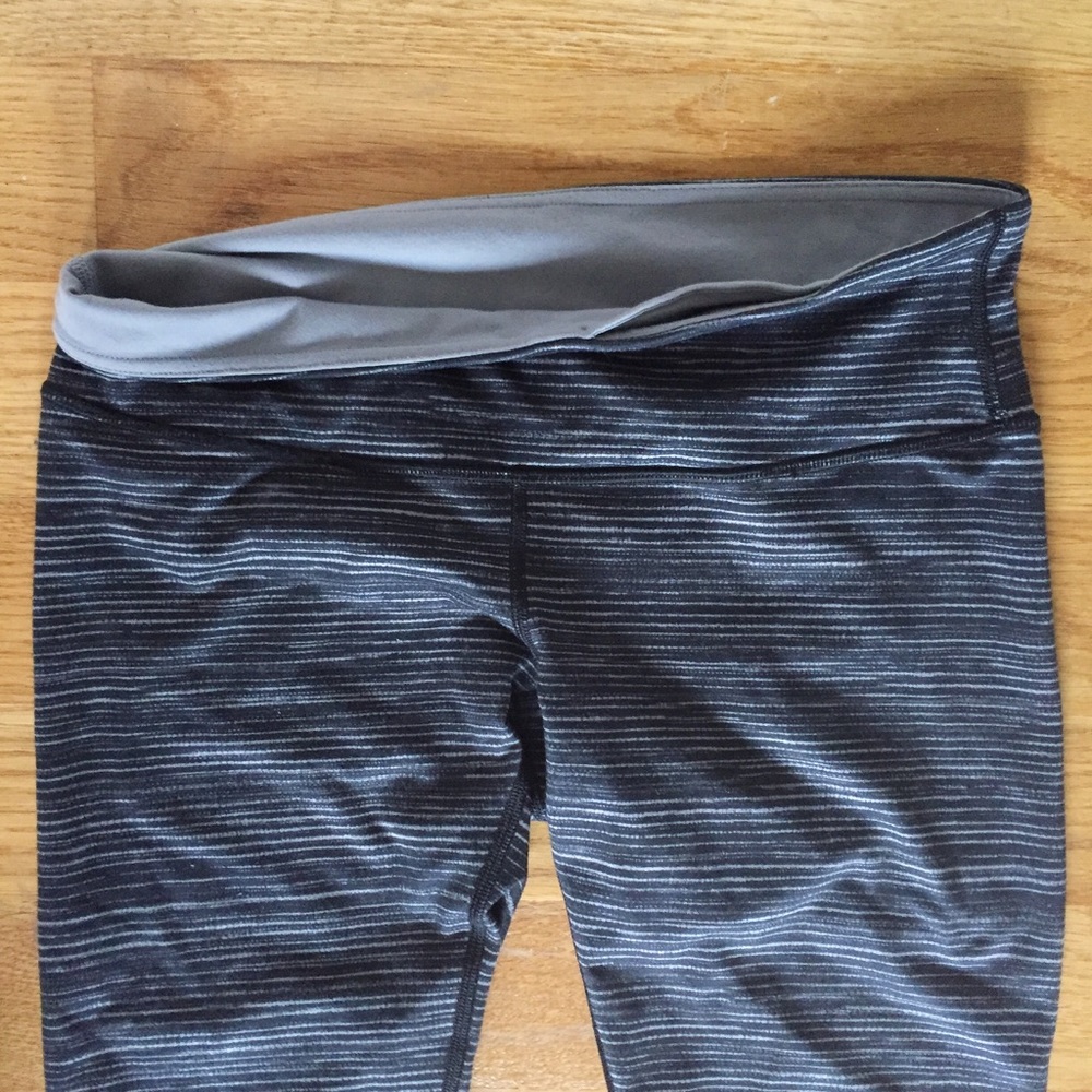 Stripped reversible Leggings